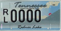 Radnor License Plate