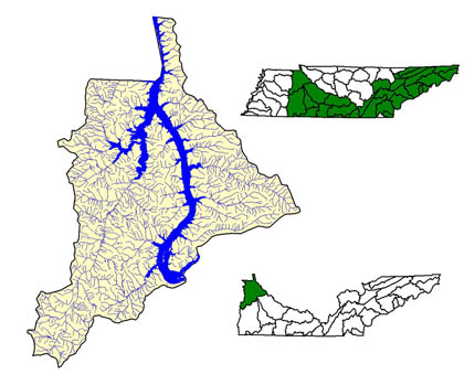 TWV Kentucky Lake WS Map