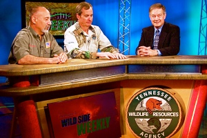 TWRA Executive Director Ed Carter on the Wild Side Weekly set